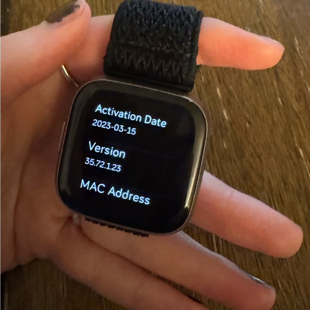 Fitbit Versa 2 Smartwatch with Black Ba